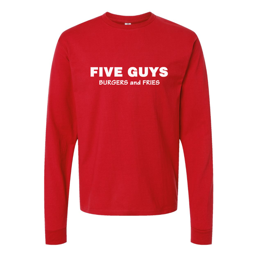 Men's Five Guys  Long sleeves T-Shirt