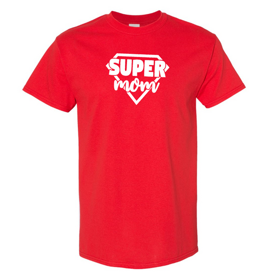 Youth's Super Mom Cotton T-Shirt