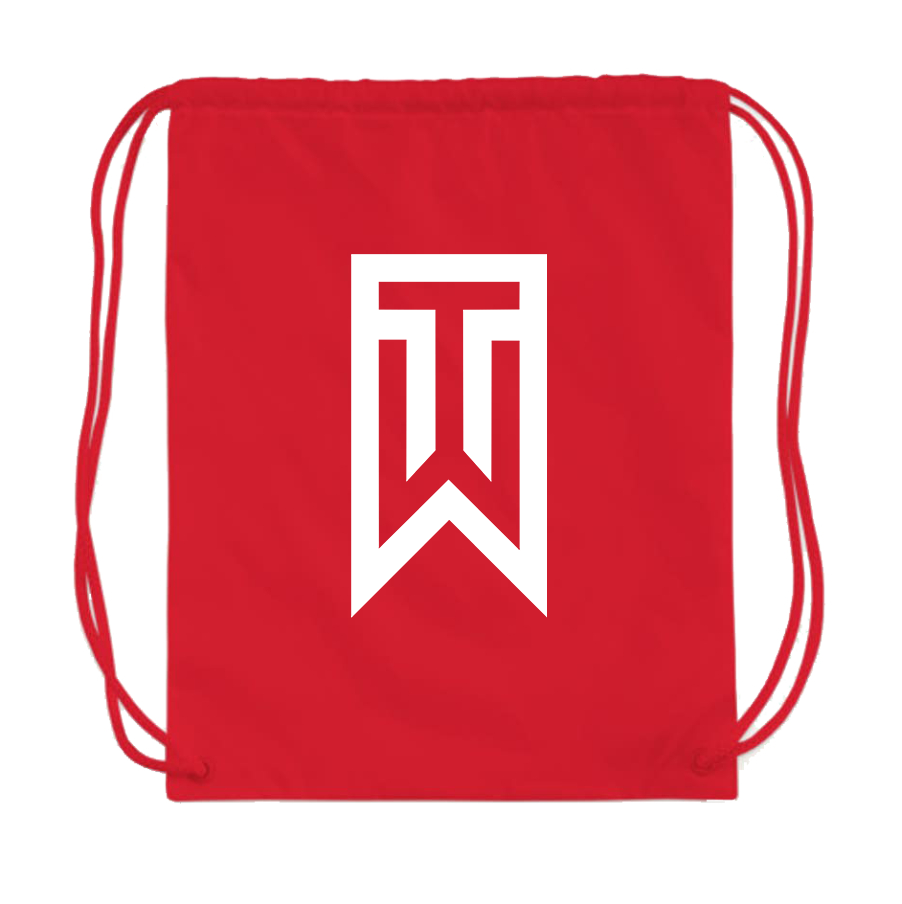 Tiger Woods Drawstring Bag