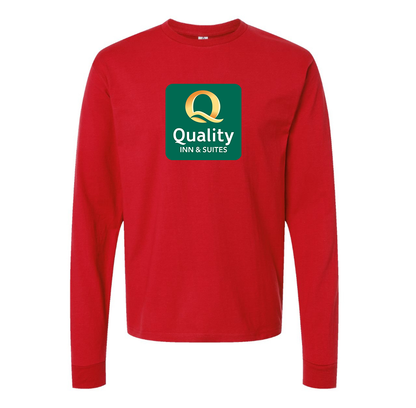 Men's Quality Inn & Suites  Long sleeves T-Shirt