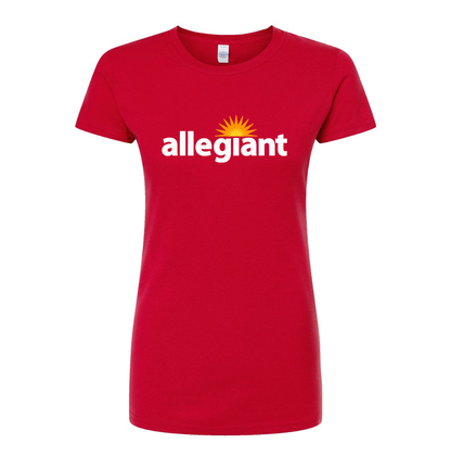 Women's Allegiant Air  Round Neck T-Shirt