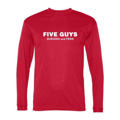 Five Guys  Sport Performance Long Sleeve T-Shirt