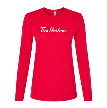 Women's Tim Hortons Long Sleeve T-Shirt