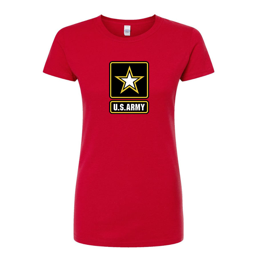 Women's   U.S. ARMY Round Neck T-Shirt