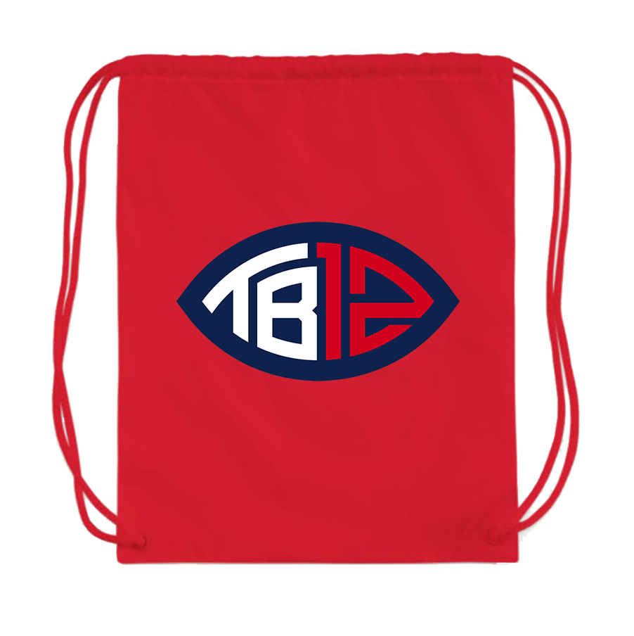 Tom Brady 12 Drawstring Bag