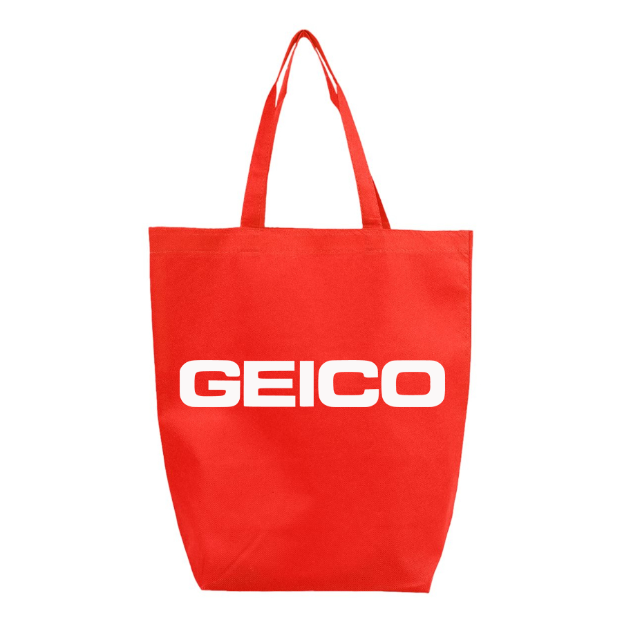 Geico Q-Tees Non-Woven Gusset Bottom Tote