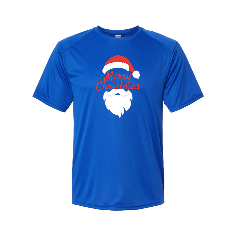 Men's Merry Christmas Santa Claus Performance T Shirt – Tee