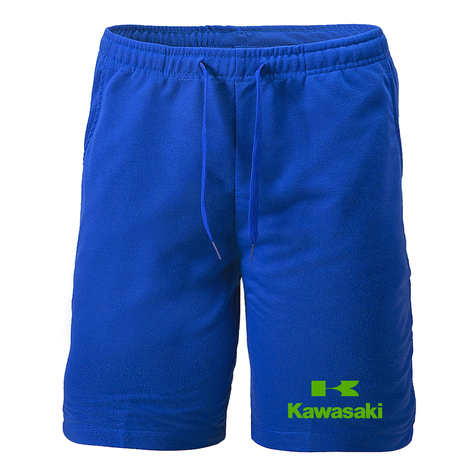 Men's Kawasaki Bike Motorcycle Fleece Shorts