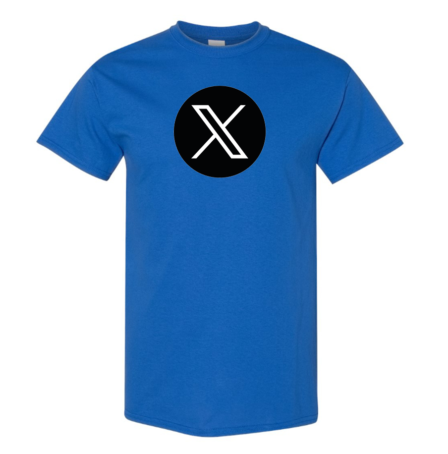 Men's Twitter X Cotton T-Shirt