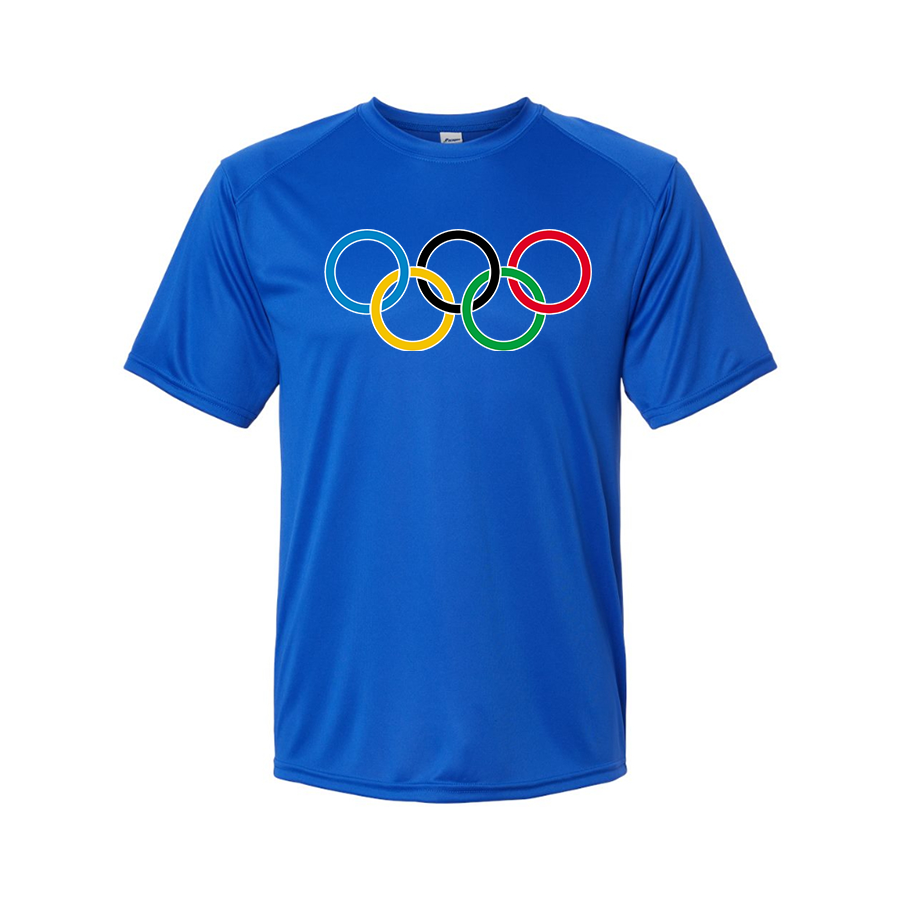 Men's Olympics Rings Performance T-Shirt