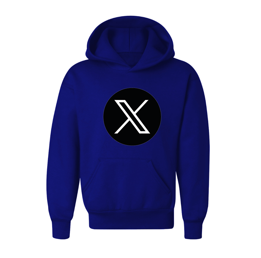 Youth's Twitter X Pullover Hoodie