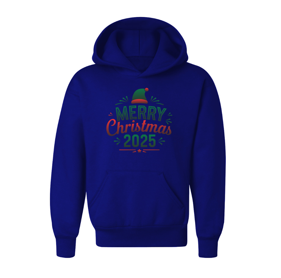 Youth's Merry Christmas 2025\ Pullover Hoodie