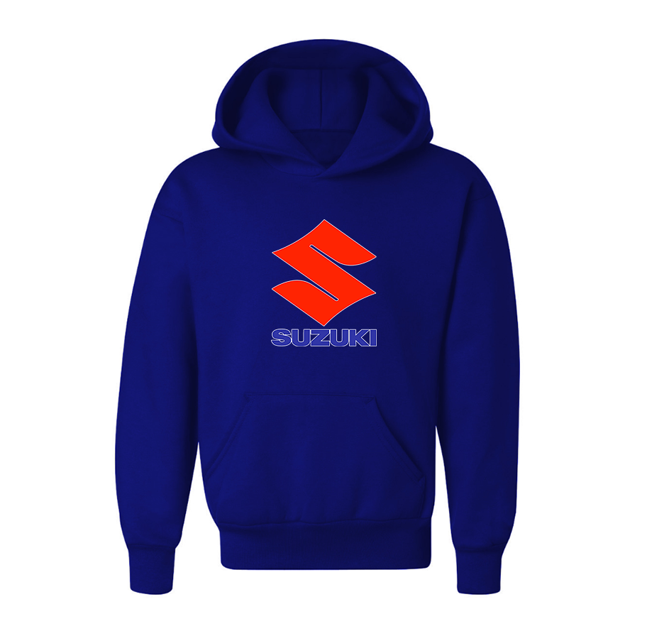 Youth's Suzuki Bike Motorcycle Pullover Hoodie