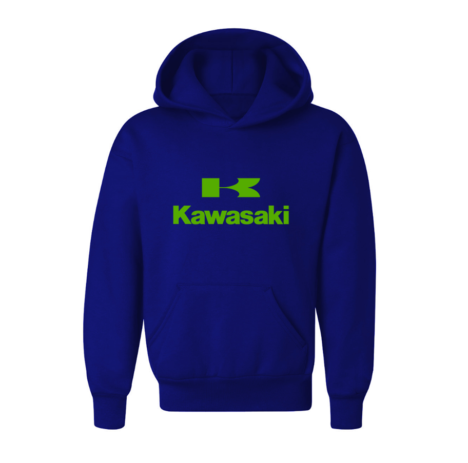 Youth's Kawasaki Bike Motorcycle Pullover Hoodie