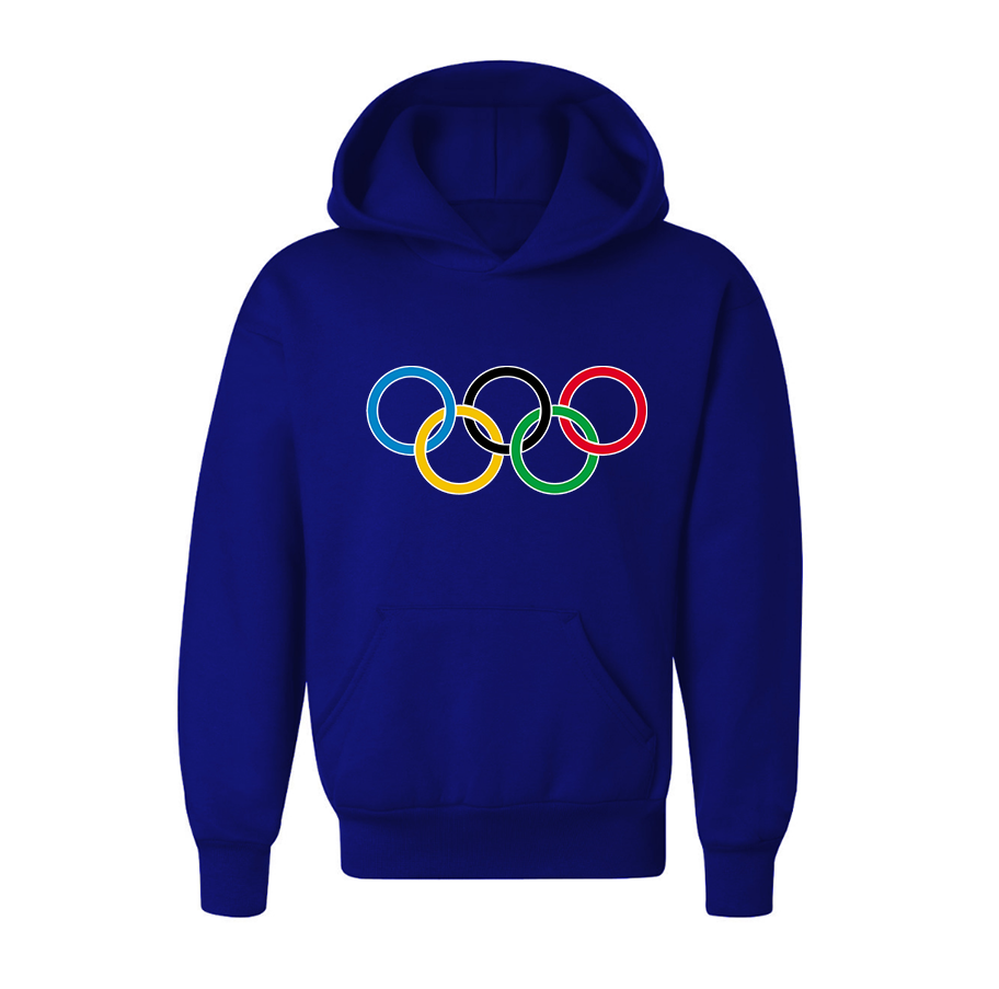 Youth Olympics Rings Pullover Hoodie