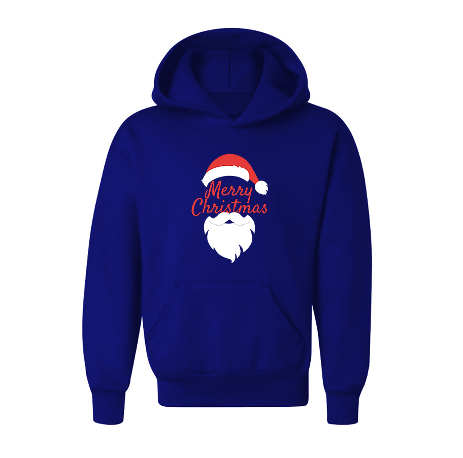 Youth's Merry Christmas Santa Claus Pullover Hoodie