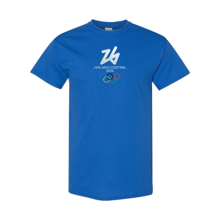 Men's Winter Olympics Milano Cortina 2026 Cotton T-shirt