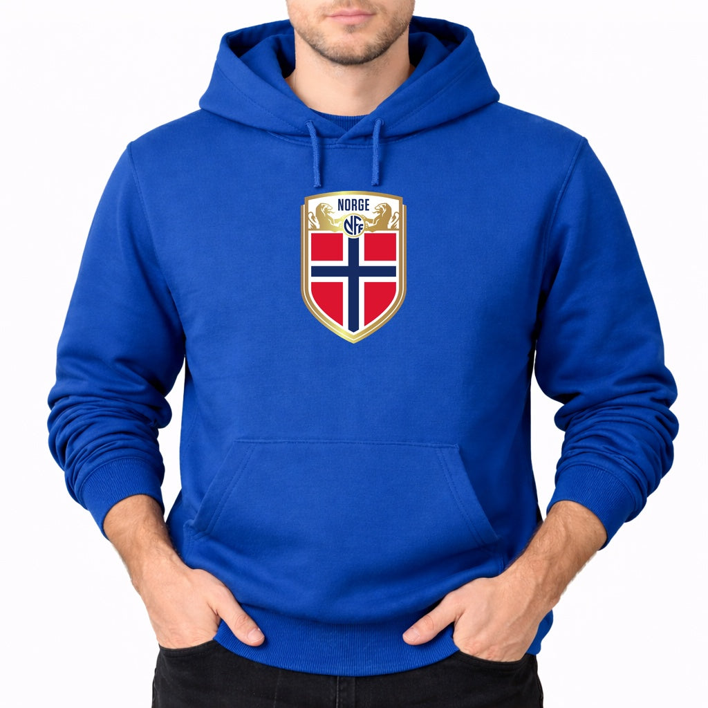 Men's Norway Soccer Pullover Hoodie
