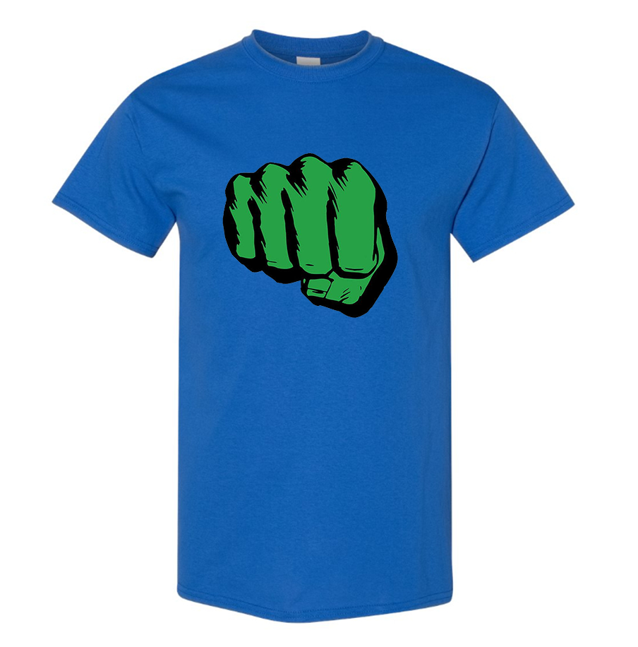 Men's Hulk Punch Cotton T-shirt