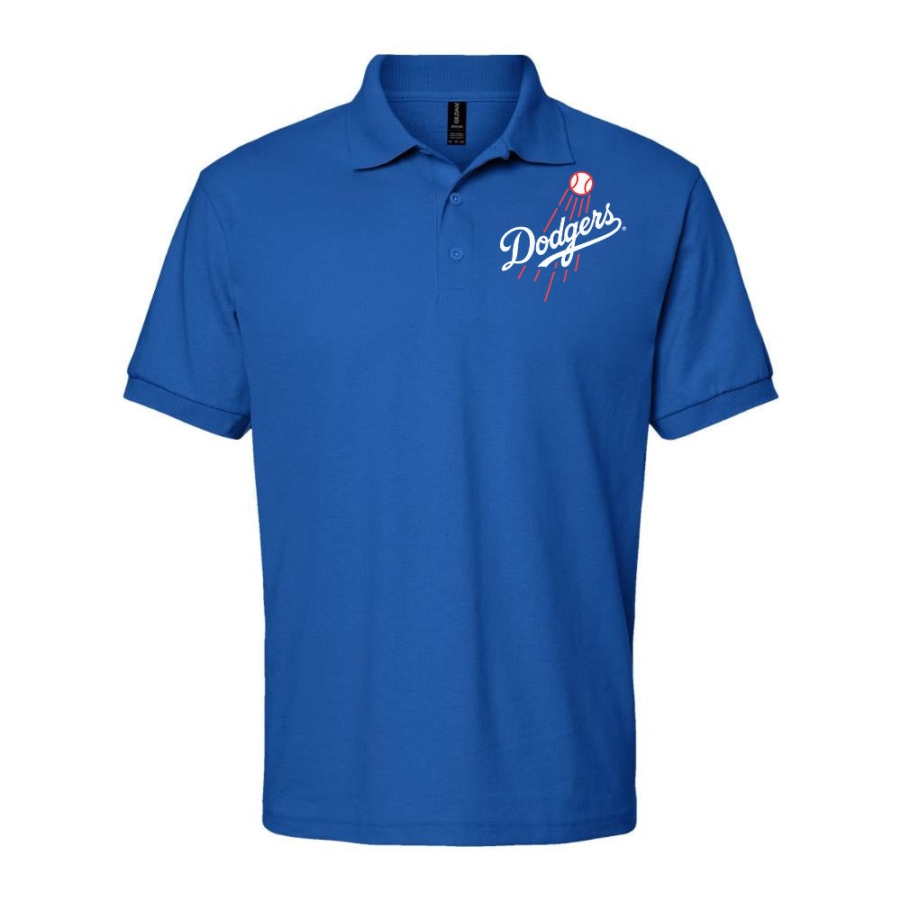 Men's Los Angeles Dodgers Dry Blend Polo