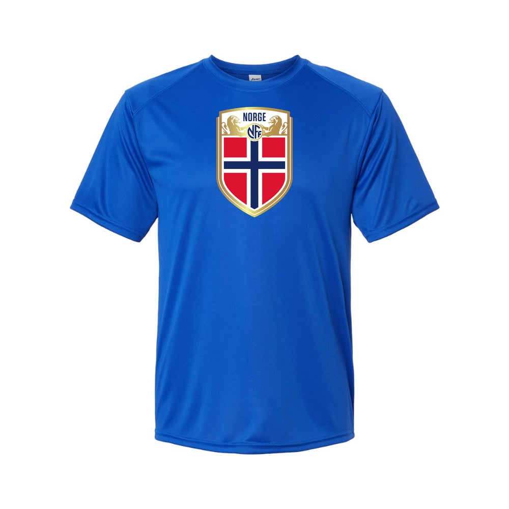 Men's Norway Soccer Performance Dri-fit T-Shirt