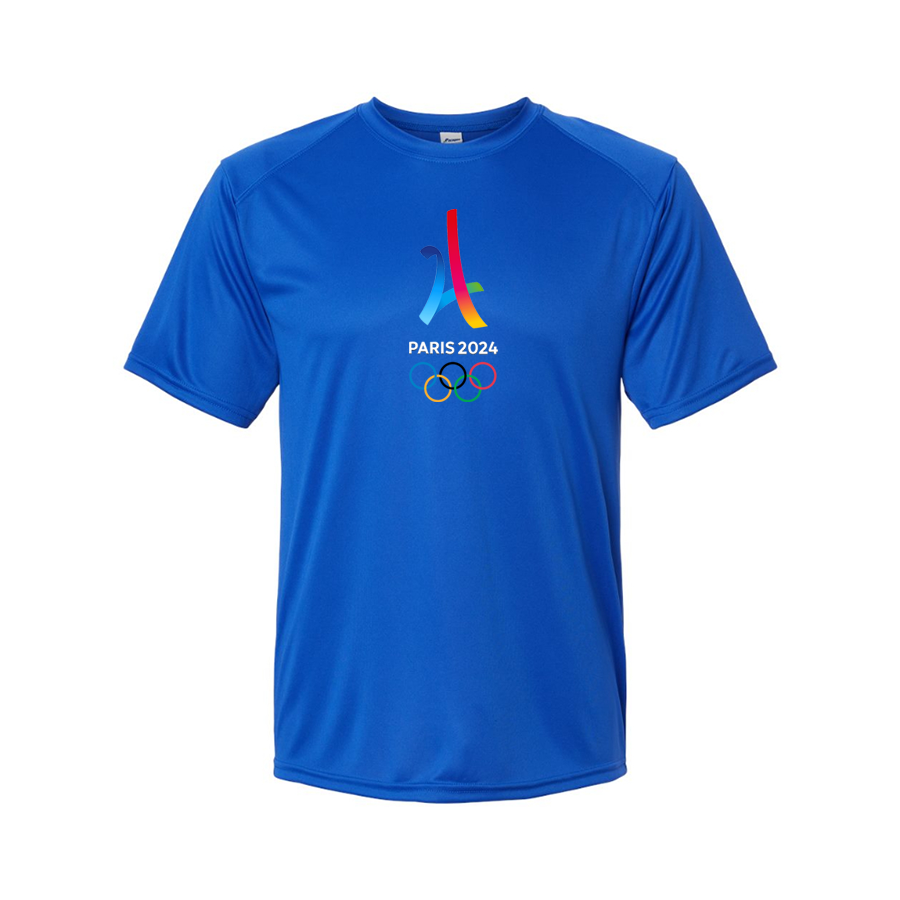 Youth Paris 2024 Olympics Performance T-Shirt