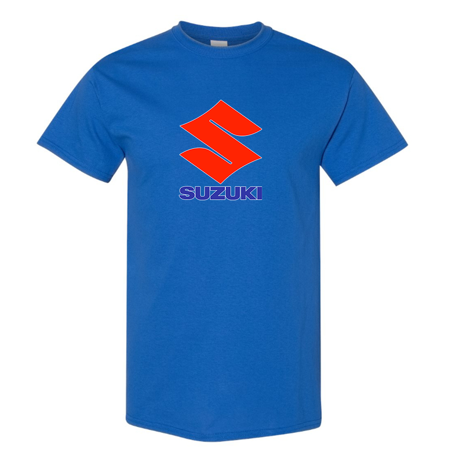 Men's Suzuki Bike Motorcycle Cotton T-Shirt