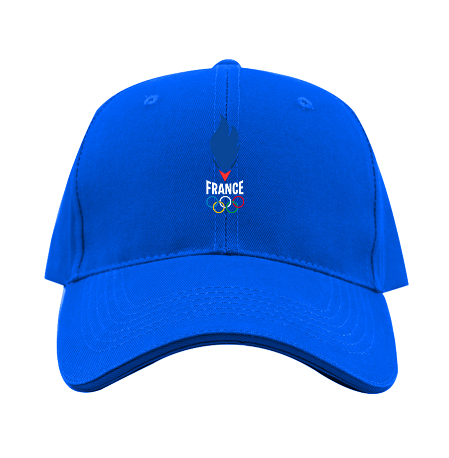 France Olympia 2024 Dad Baseball Cap Hat