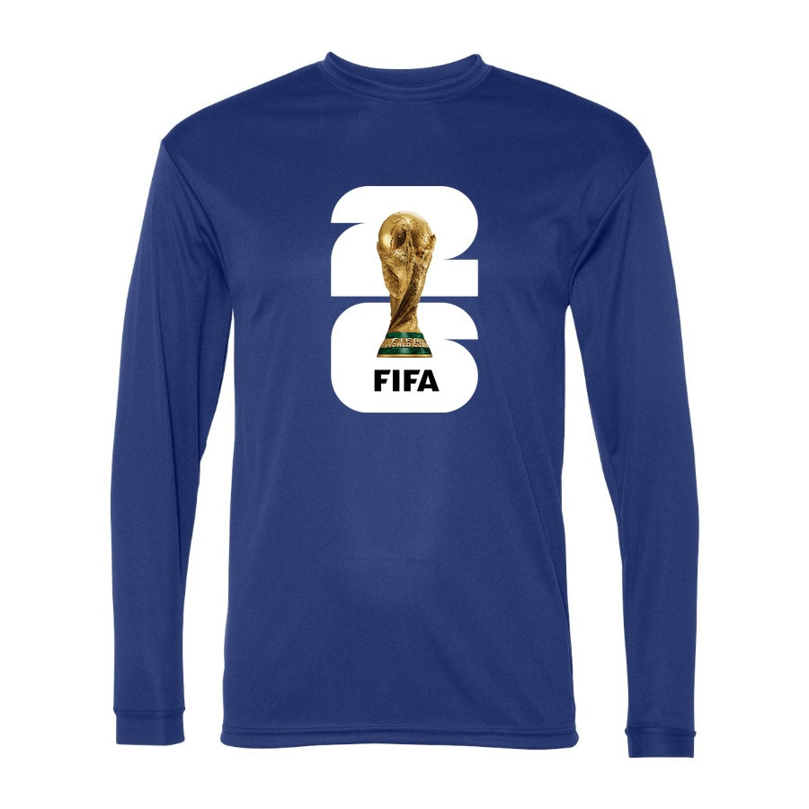 Men's Fifa World Cup 2026 Polyester Long Sleeve T-Shirt