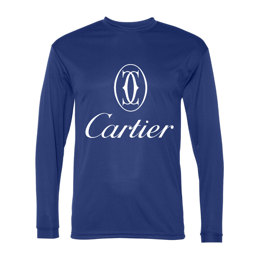 Men's Cartier Polyester Long Sleeve T-Shirt