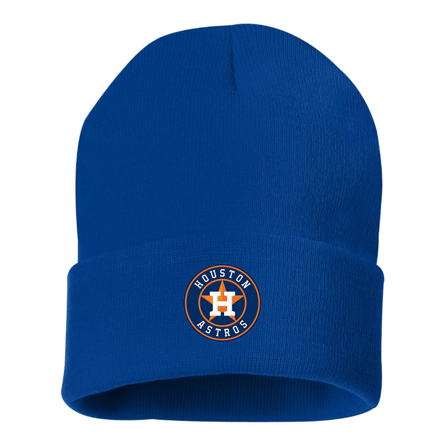 Houston Astros Baseball Beanie Hat