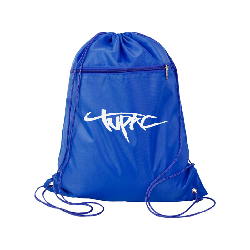 Tupac Q-Tees  Polyester Cinchpack