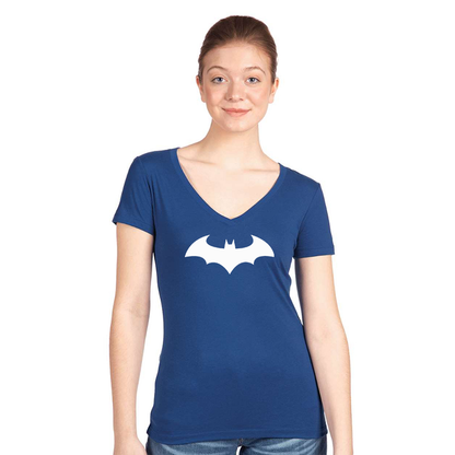 Women's Batman Next Level Ideal V-Neck T-Shirt