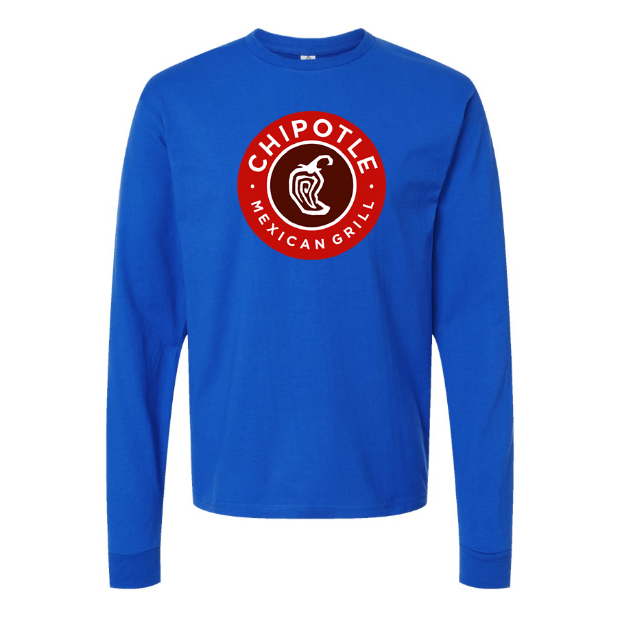 Men's  Long sleeves T-Shirt Chipotle Mexican Grill