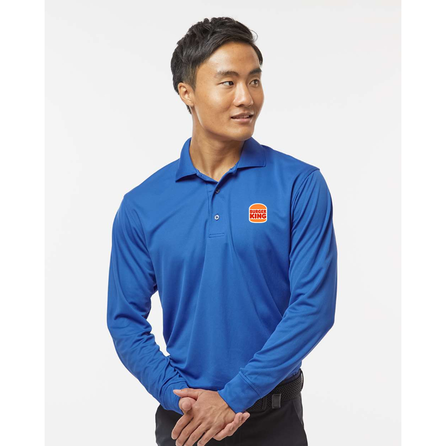 Men's Burger King Paragon Prescott Long Sleeve Polo