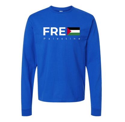 Men's Free Palestine Long sleeves T-Shirt