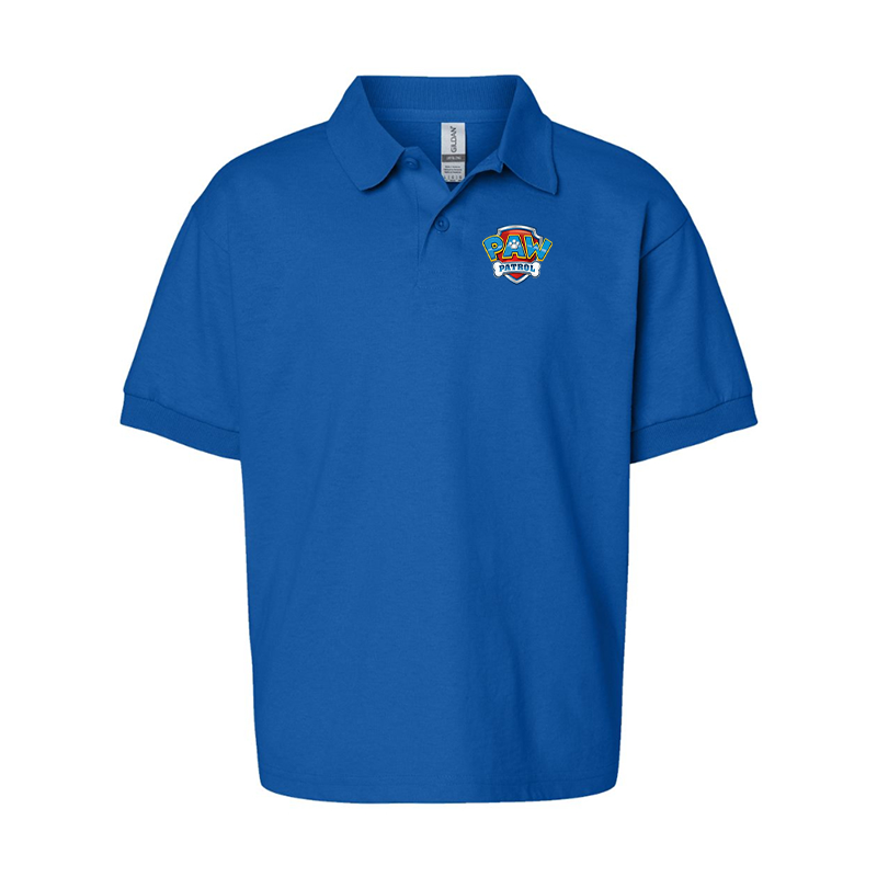 Youth's Paw Patrol  Gildan Dry Blend Jersey Polo