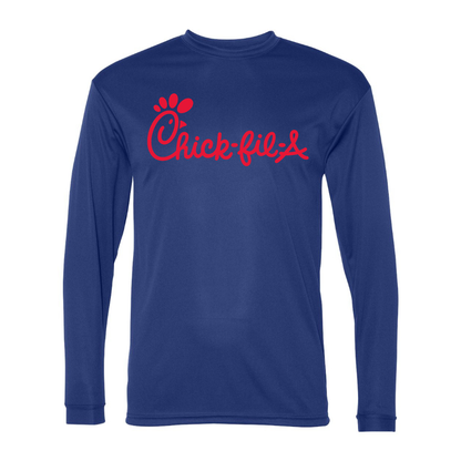 Men's Chick-fil-A  Polyester Long Sleeve T-Shirt