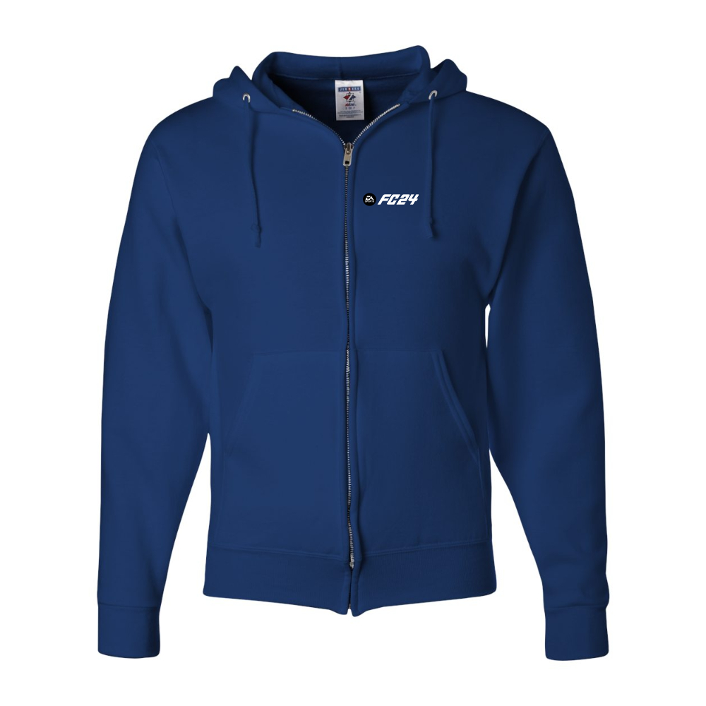 Men's EA Sports FC 24 JERZEES NuBlend Full Zip Hooded Sweatshirt