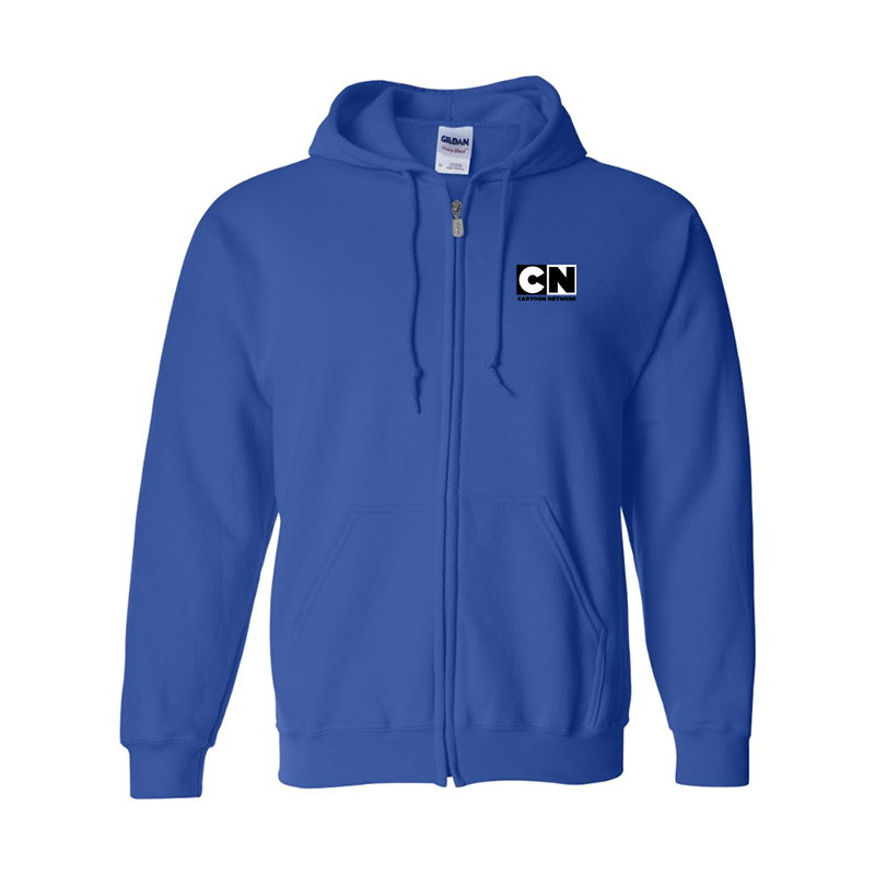 Men's Cartoon Network Gildan Heavy Blend Full-Zip Hooded Sweatshirt