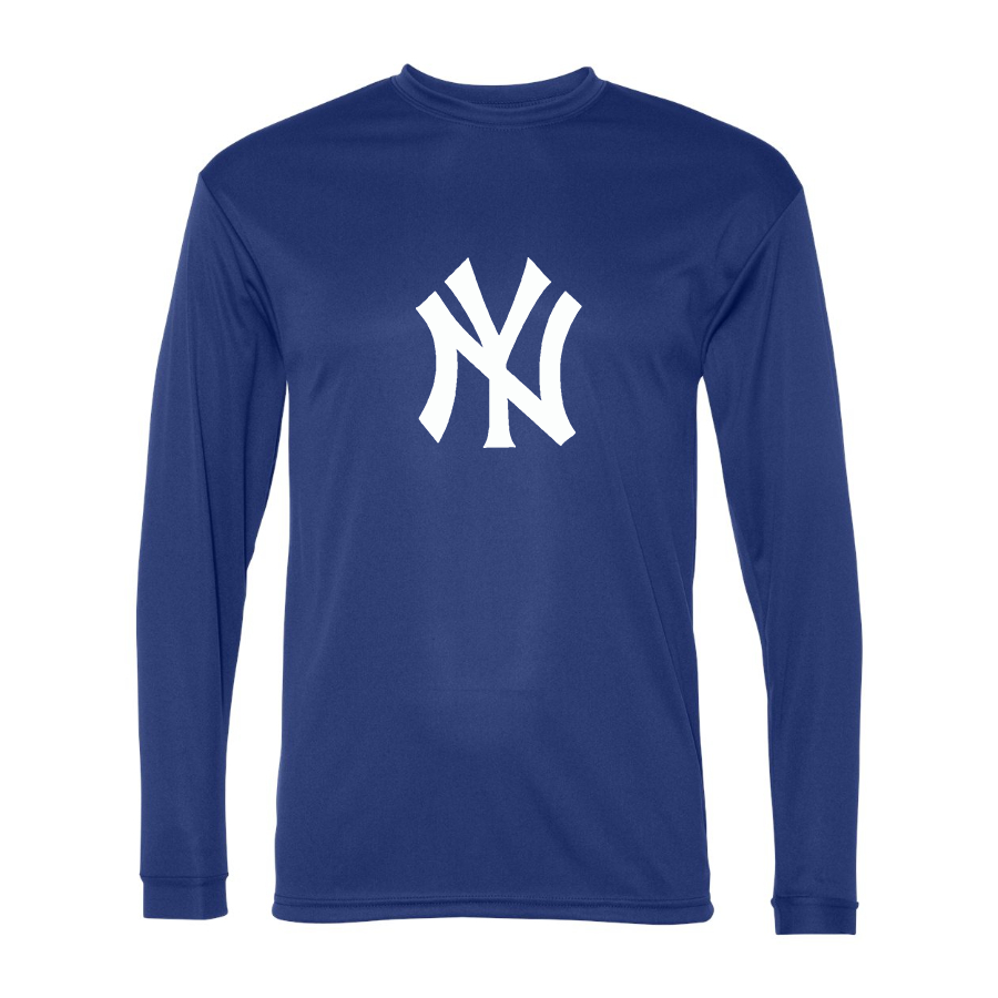 Men's New York NY Yankees Performance Long Sleeve T-Shirt