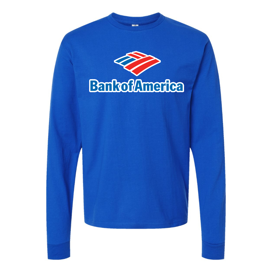 Men's Bank Of America Long sleeves T-Shirt