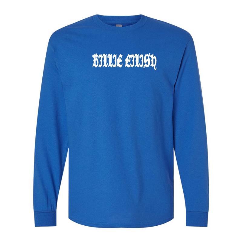 Men's Billie Eilish Gildan Heavy Cotton Long Sleeve T-Shirt