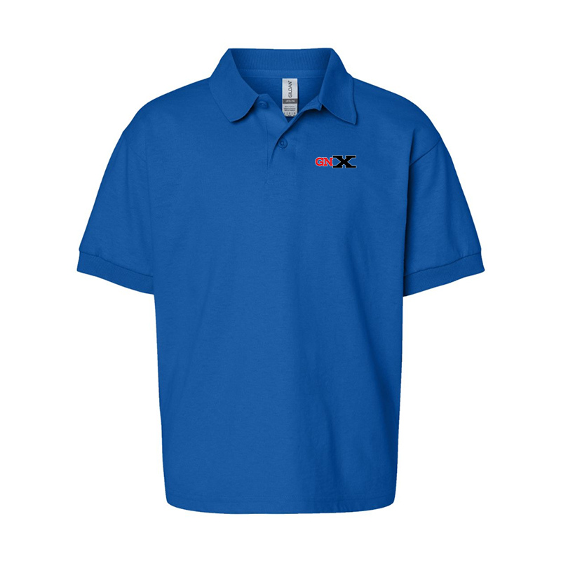 Youth's GN X Gildan Dry Blend Jersey Polo