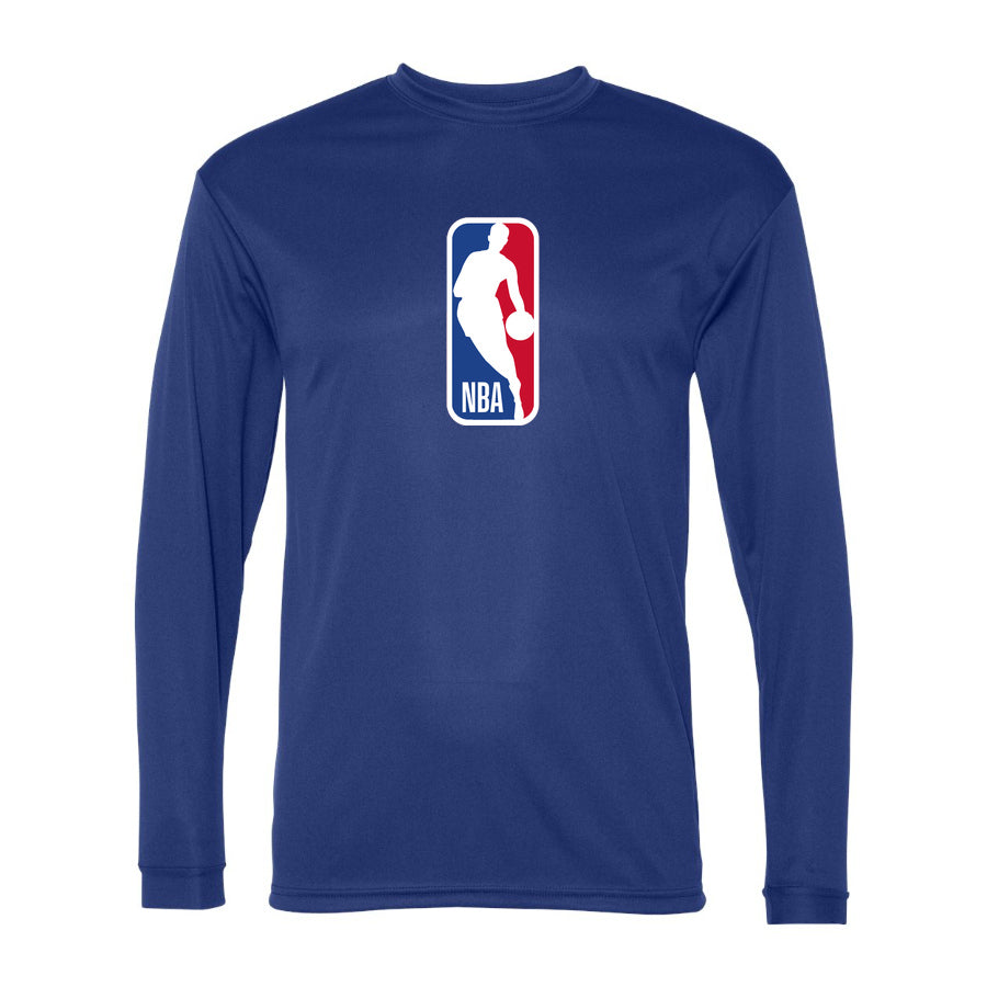 Men's NBA Polyester Long Sleeve T-Shirt