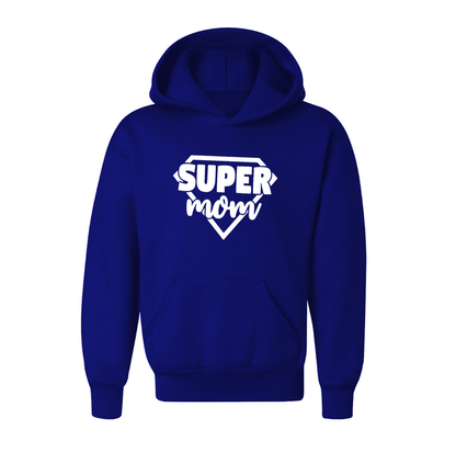 Youth's Super Mom Pullover Hoodie