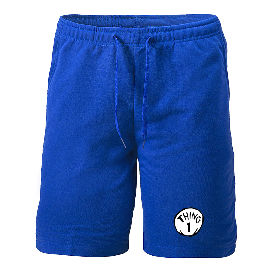 Men's Dr. Suess Thing 1 Athletic Fleece Shorts