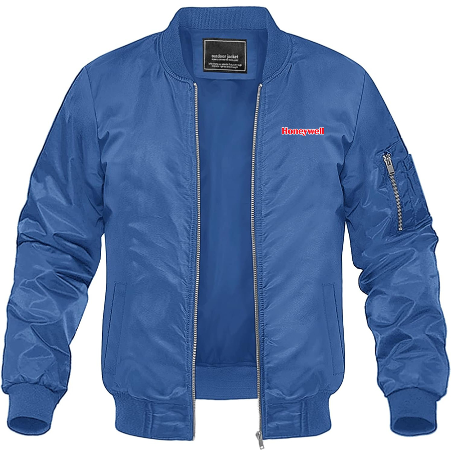 Men's Honeywell  Lightweight Bomber Jacket Windbreaker Softshell Varsity Jacket