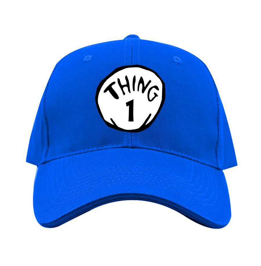 Dr. Suess Thing 1 Dad Baseball Cap Hat