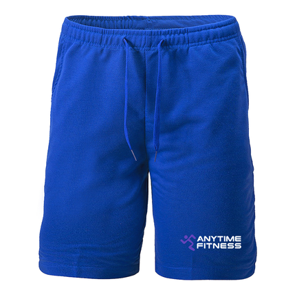 Men's Anytime Fitness Gym Athletic Fleece Shorts